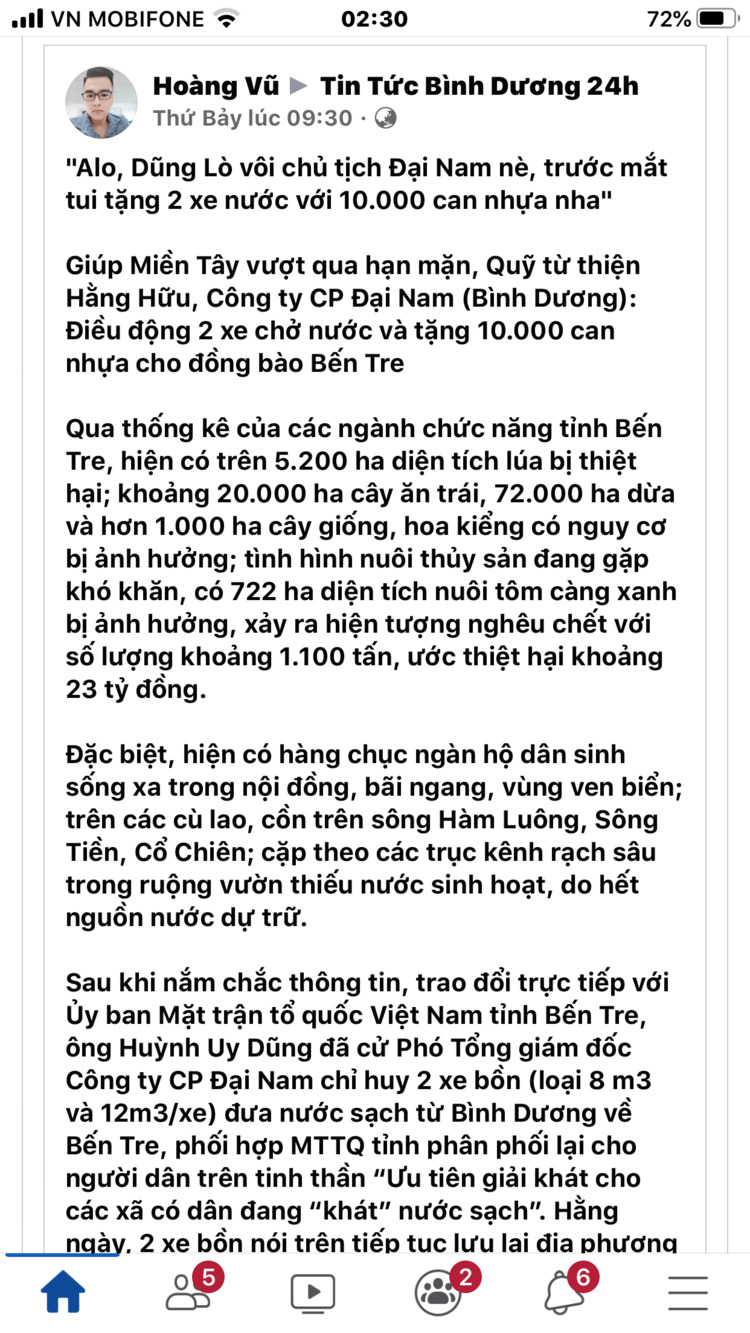 Giúp đỡ bà con miền Tây lắp máy lọc nuoc nhiễm mặn thành nước uống không các bác mợ?