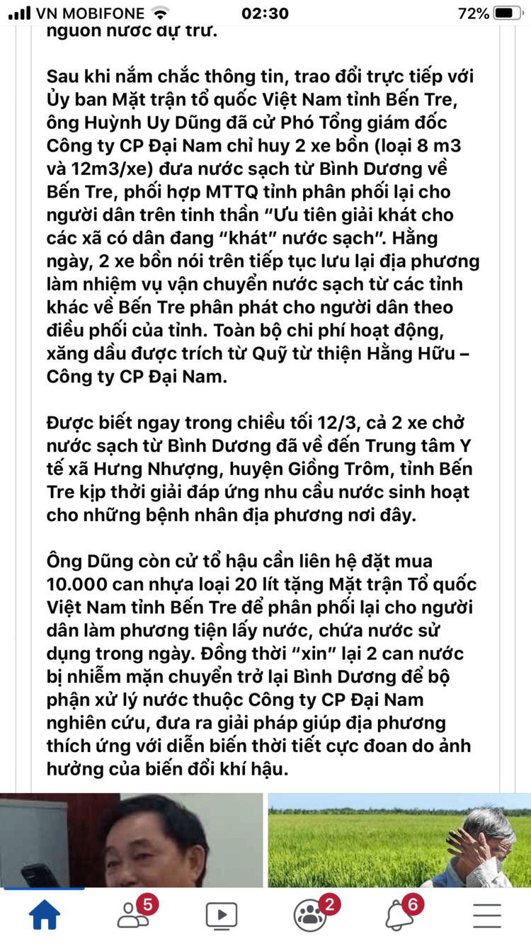 Giúp đỡ bà con miền Tây lắp máy lọc nuoc nhiễm mặn thành nước uống không các bác mợ? Giúp đỡ bà con miền Tây lắp máy lọc nuoc nhiễm mặn thành nước uống không các bác mợ?