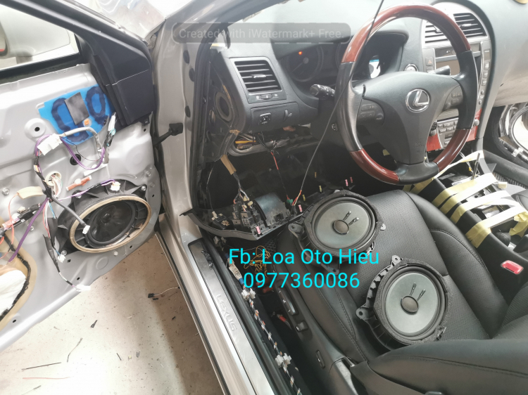 Nâng cấp âm thanh cho Lexus Es 350