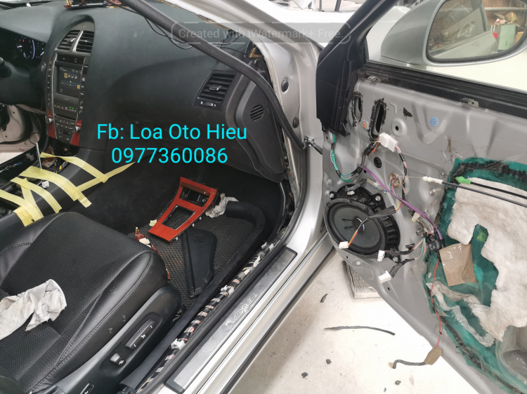 Nâng cấp âm thanh cho Lexus Es 350