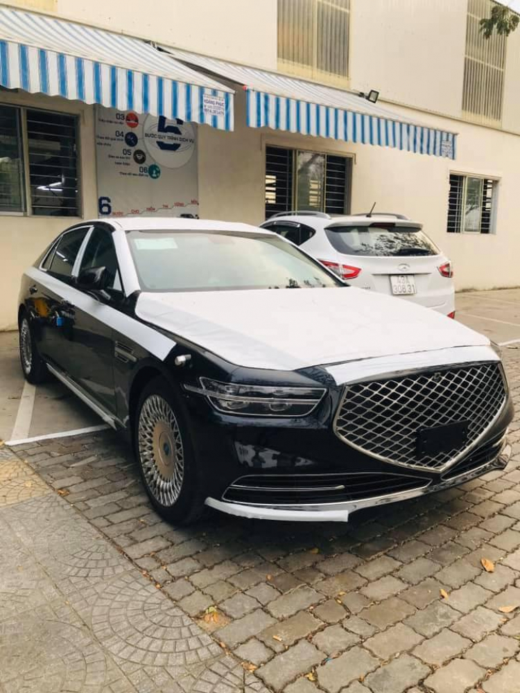 Genesis G90 đầu tiên về Việt Nam, giá hơn 3,5 tỷ đồng