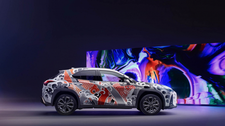Lexus UX 2020 phiên bản cá Koi: chiếc xe hơi "xăm trổ" đầu tiên trên thế giới