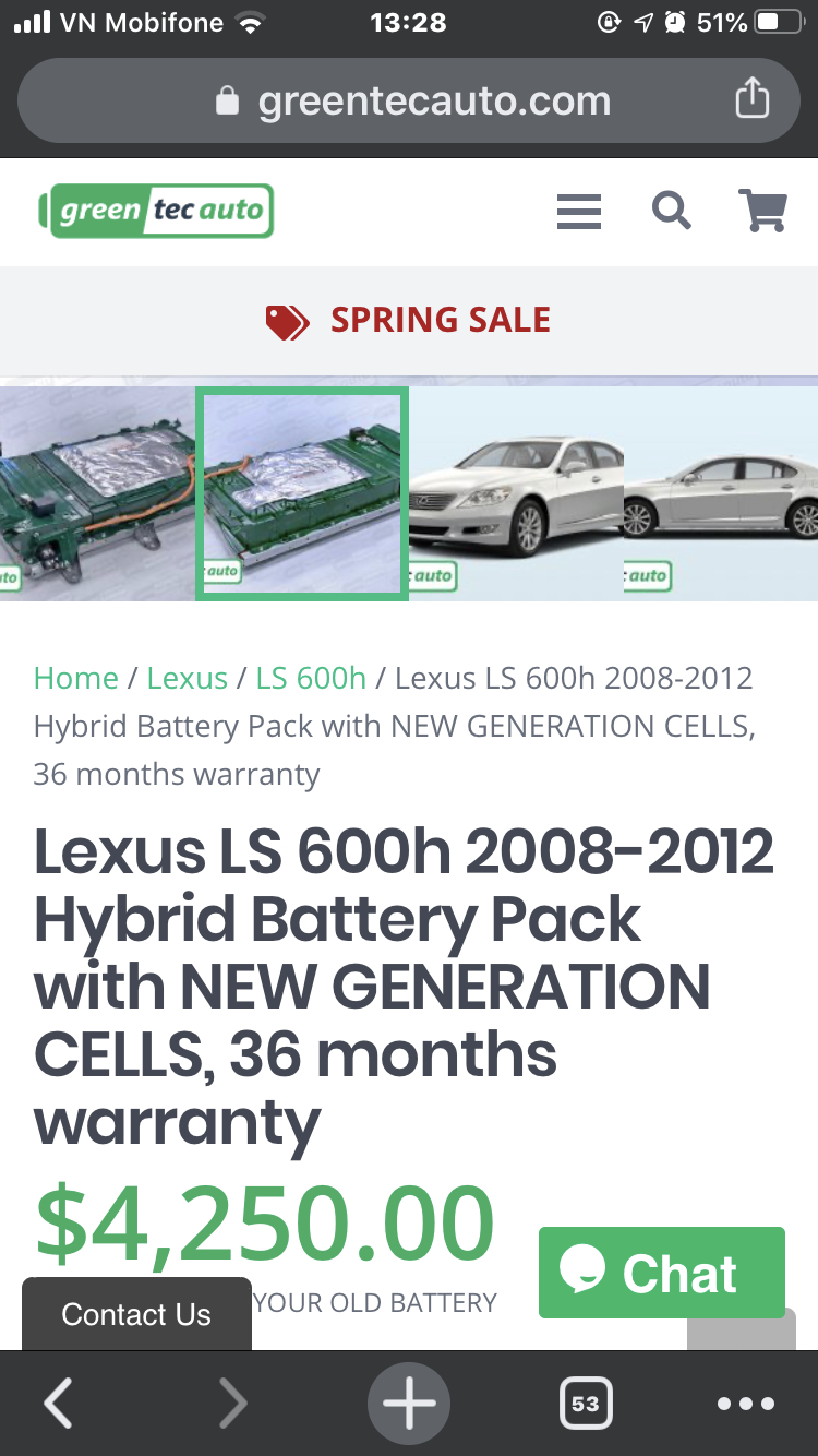 Sedan hạng sang cỡ lớn Lexus LS 460 đời 2009 rao bán với giá ngang Camry