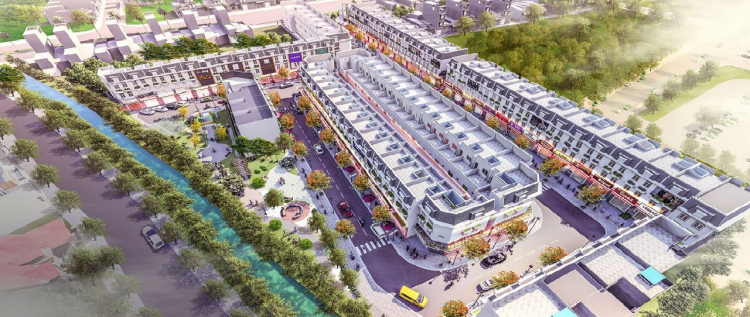 Thông tin dự án nhà phố xây sẵn Đại Phát Mall Town Nam Tân Uyên