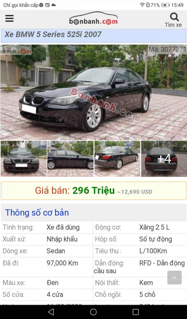 BMW 528i (2012) Duy Nhất 1 Đời Chủ Cực Hiếm BMW 528i (2012) Duy Nhất 1 Đời Chủ Cực Hiếm
