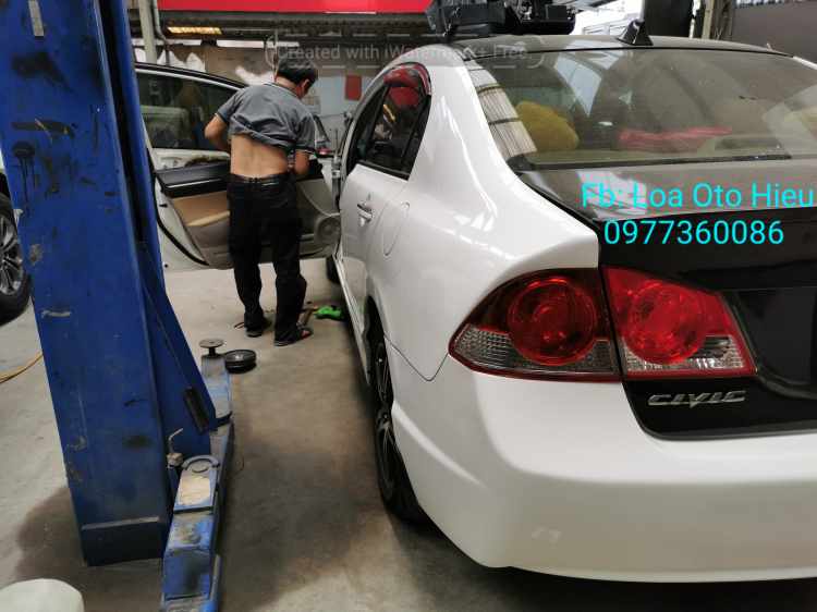 Độ âm thanh cực chất Honda Civic