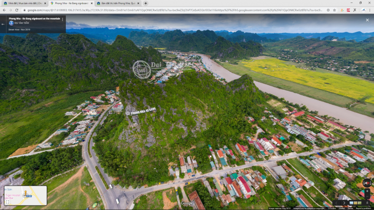 Bán đất thị trấn Phong Nha, Quảng Bình. DT: 18 x 25m, góc 2 mặt tiền, ngay trung tâm thị trấn