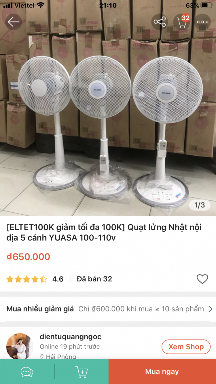 Quạt trong phòng ngủ Quạt trong phòng ngủ