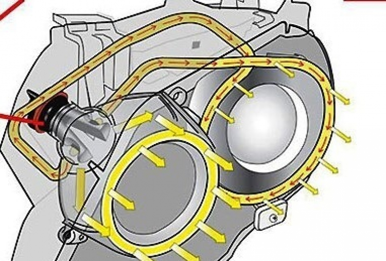 Thay angel eyes vàng của E90 thành màu trắng ?