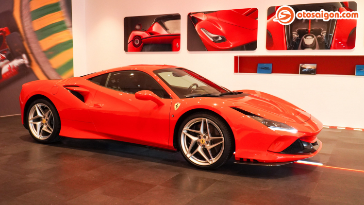 Cận cảnh Ferrari F8 Tributo tại Việt Nam: siêu xe mơ ước của người đam mê tốc độ