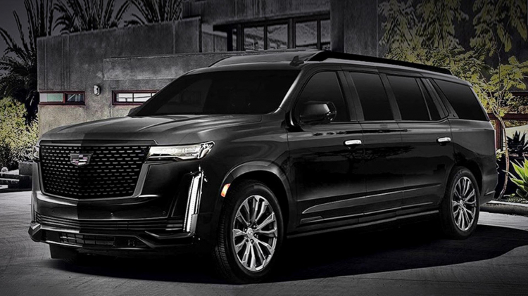 Cadillac Escalade ESV 2021 độ chuyên cơ mặt đất, dài gần 6 mét