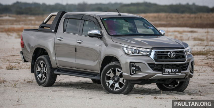 Bán tải Toyota Hilux sắp có bản facelift sử dụng động cơ 2.8L mạnh mẽ hơn