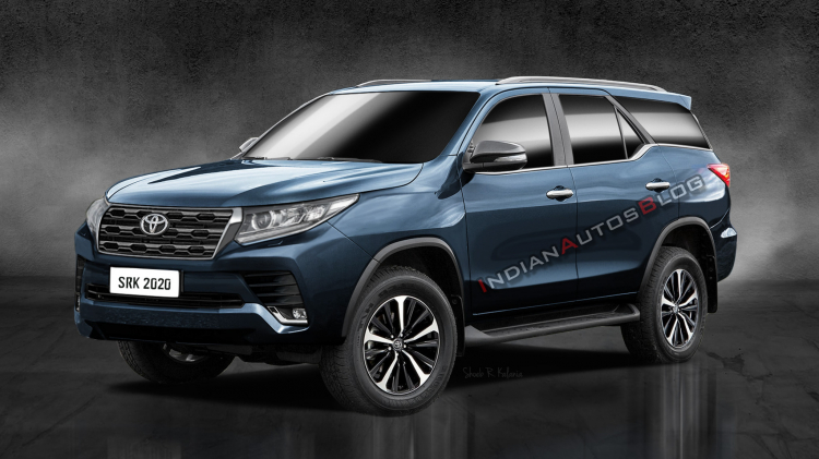 Xem trước Toyota Fortuner 2021 facelift sắp được ra mắt