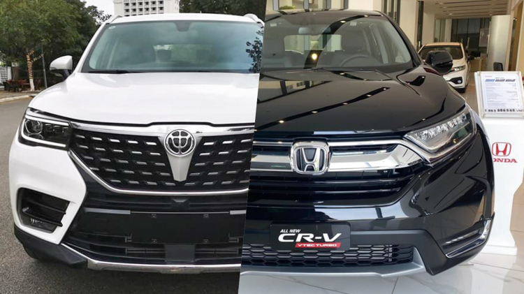 Chênh 355 triệu đồng, chọn Honda CR-V hay CUV Trung Quốc Brilliance V7? Chênh 355 triệu đồng, chọn Honda CR-V hay CUV Trung Quốc Brilliance V7?