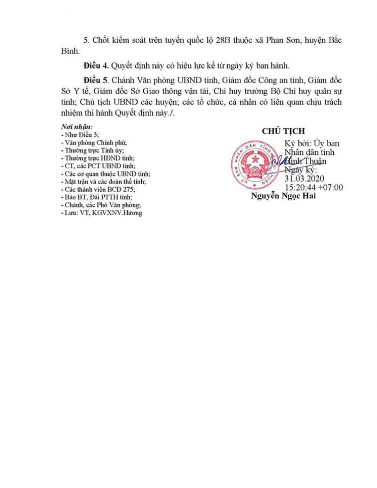 HCM đi về Daknong, BMT hay tỉnh khác có bị chặn hay cách ly không? HCM đi về Daknong, BMT hay tỉnh khác có bị chặn hay cách ly không?