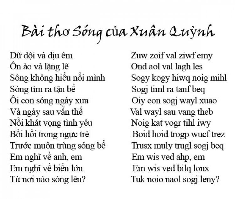 Bộ chữ song song 4.0