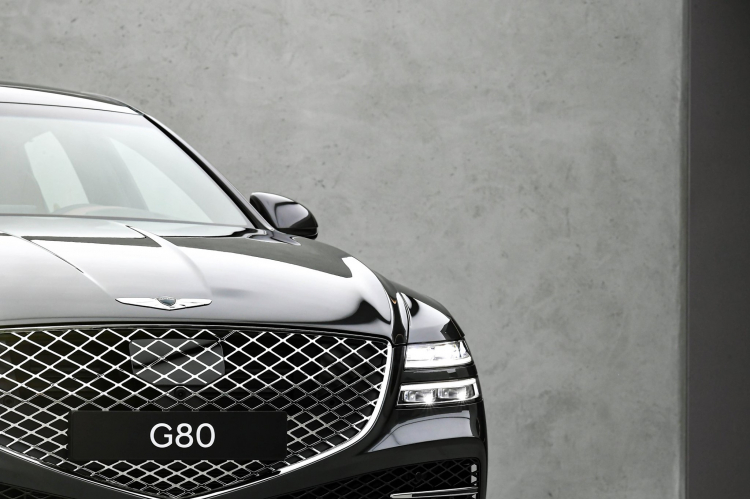 Ảnh thực tế Genesis G80 2021: lời tuyên chiến hãng xe Hàn gửi đến xe sang Đức