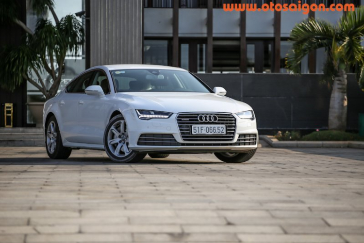 Sau vô lăng Audi A7 Sportback 2015: Sức hút từ đẳng cấp