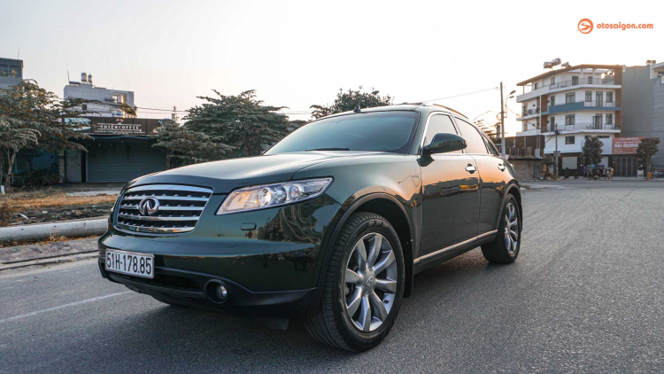 Infiniti FX35 màu độc 15 năm tuổi rao bán giá rẻ hơn Toyota Vios số sàn 2020 Infiniti FX35 màu độc 15 năm tuổi rao bán giá rẻ hơn Toyota Vios số sàn 2020