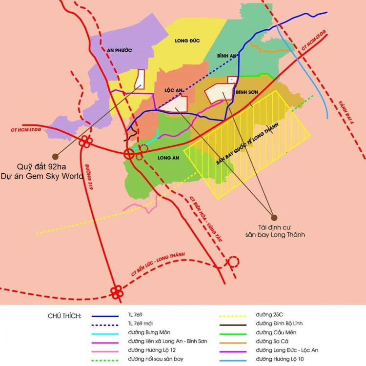 Dự án Gem Sky World Long Thành - Đất Xanh Group