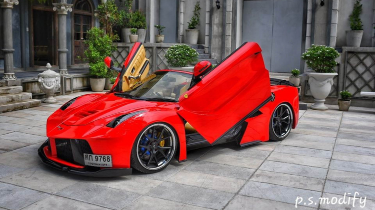 Xưởng độ Thái Lan chuyên thi công các bản nhái siêu xe Lamborghini và Ferrari