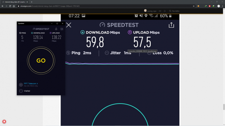 Internet FPT Telecom bị chậm đi?