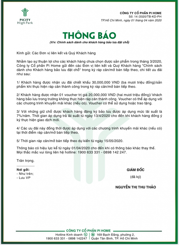 Picity High Park quận 12 part 2 Picity High Park quận 12 part 2