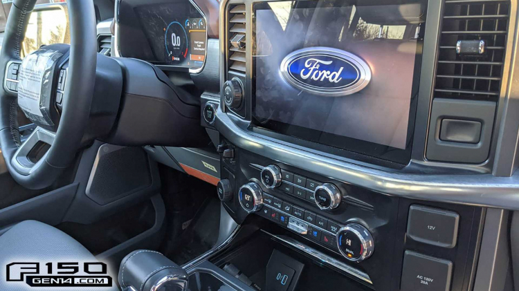 Ford F-150 2021 lộ ảnh nội thất cùng màn hình cực lớn
