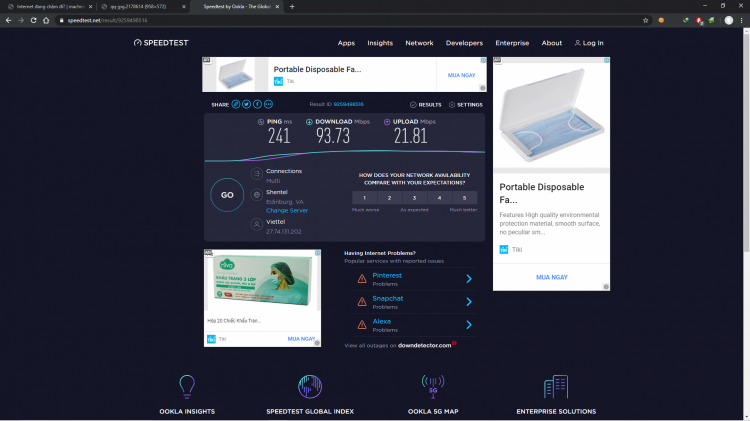 Internet FPT Telecom bị chậm đi?