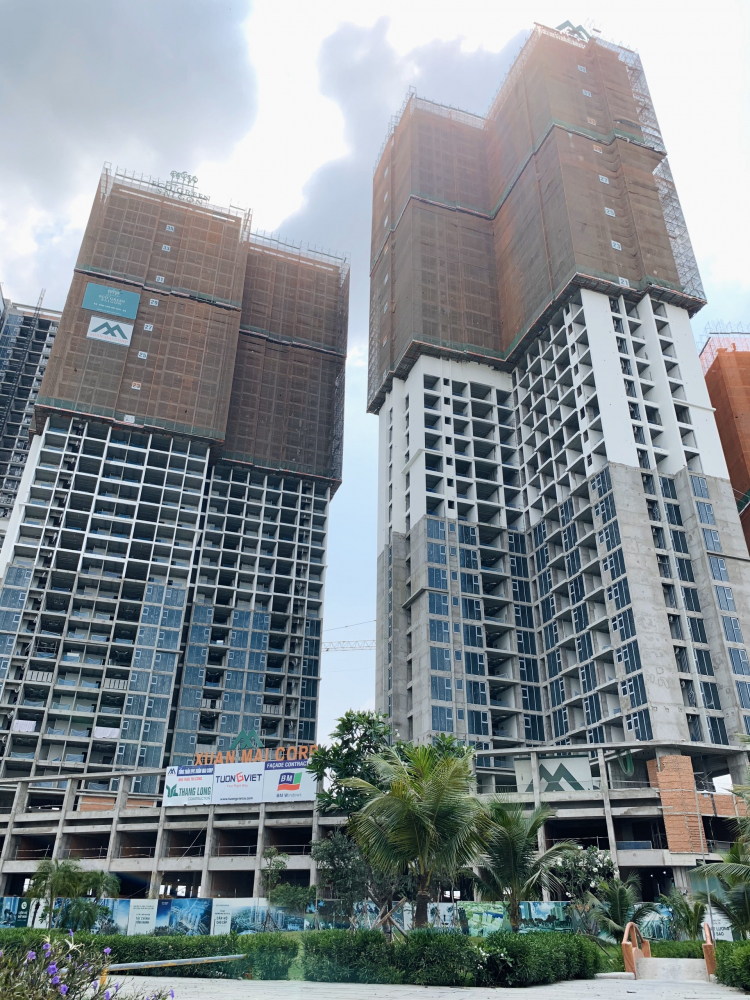 Eco Green Saigon Quận 7 - Phần 7:  Tiến độ Tháng 4/2021