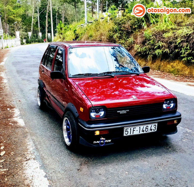 Suzuki Maruti 800 1995 hàng hiếm tại Việt Nam được chủ nhân dọn đẹp mắt