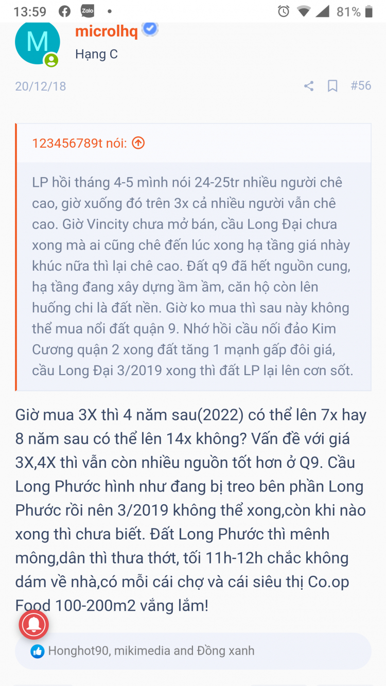 Đất nền Long Phước quận 9