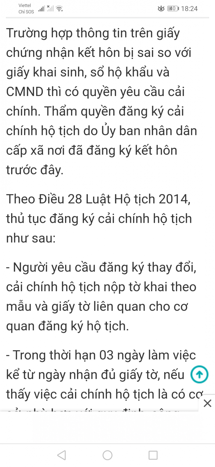 Hỏi về giấy đăng kí kết hôn.