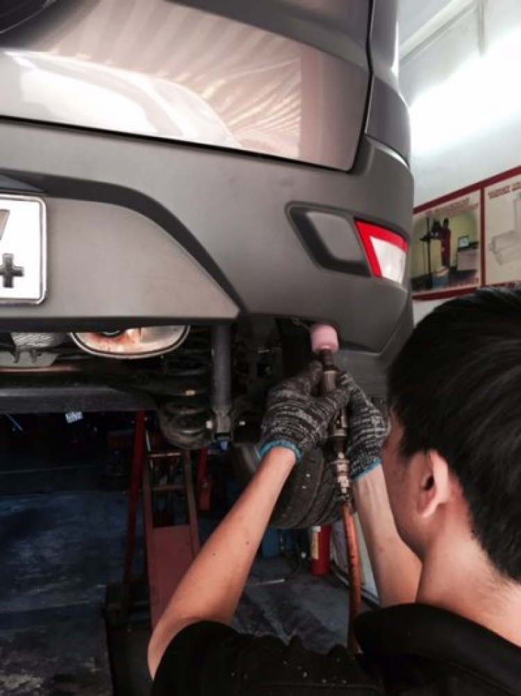 Độ pô Ford Ecosport để giảm tiếng pô đỡ ồn Độ pô Ford Ecosport để giảm tiếng pô đỡ ồn