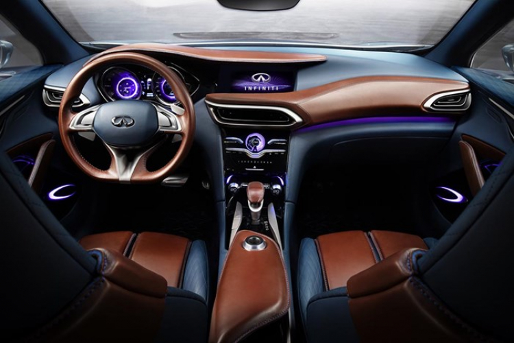 Infiniti giới thiệu QX30 Concept tại triển lãm Geneva 2015