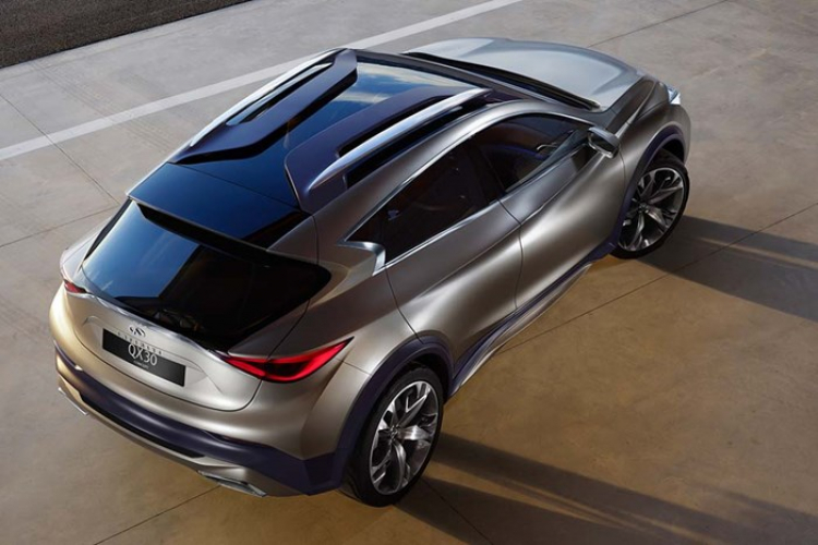 Infiniti giới thiệu QX30 Concept tại triển lãm Geneva 2015