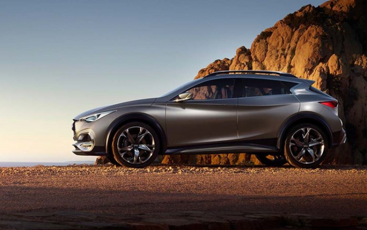 Infiniti giới thiệu QX30 Concept tại triển lãm Geneva 2015