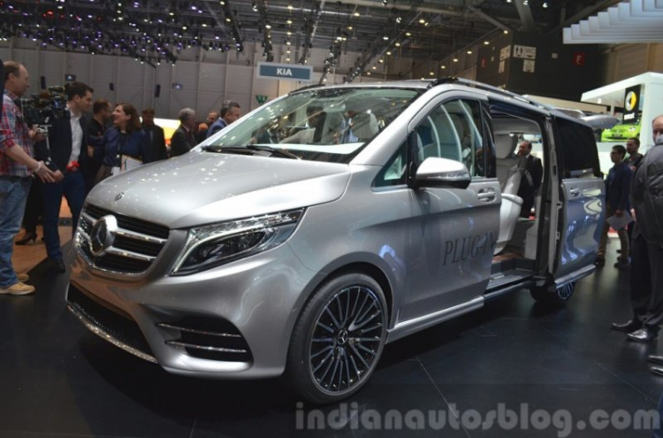 Lộ diện xe gia đình chạy điện Mercedes-Benz Concept V-Class E