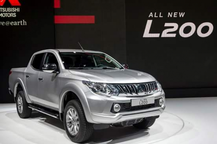 Mitsubishi Triton 2015 chính thức trình làng