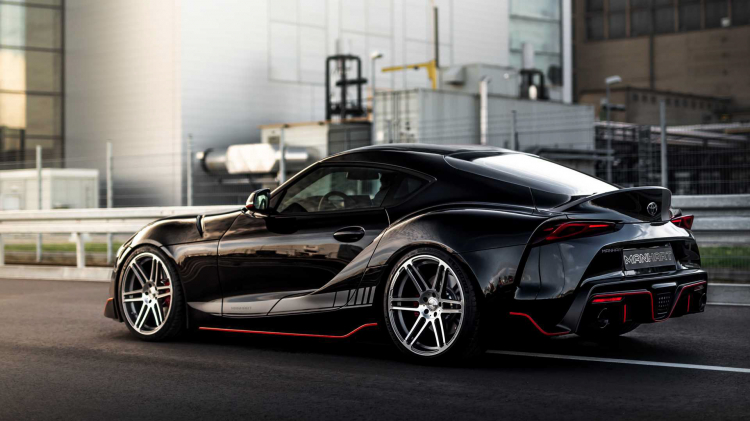 Ngắm Toyota Supra 2020 đầy uy lực qua bàn tay của hãng độ Manhart