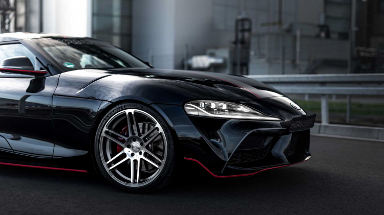 Ngắm Toyota Supra 2020 đầy uy lực qua bàn tay của hãng độ Manhart