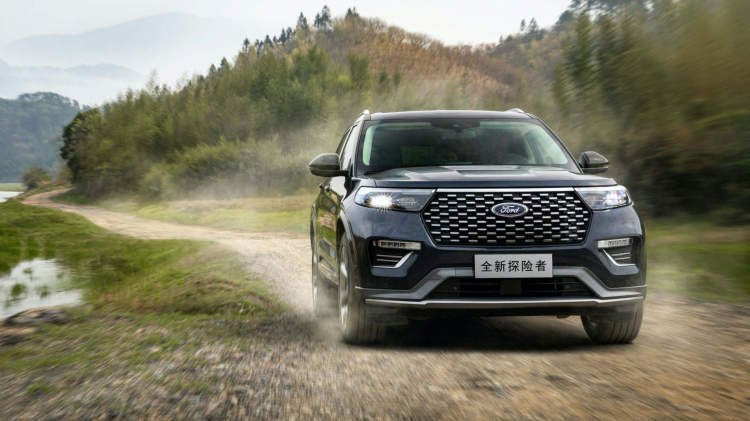 Ford Explorer 2020 tại Trung Quốc có ngoại hình khác biệt, giá chỉ 633 triệu đồng