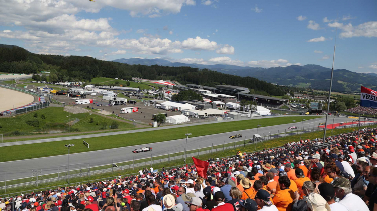 Chặng F1 2020 ở Áo tổ chức mà không có khán giả