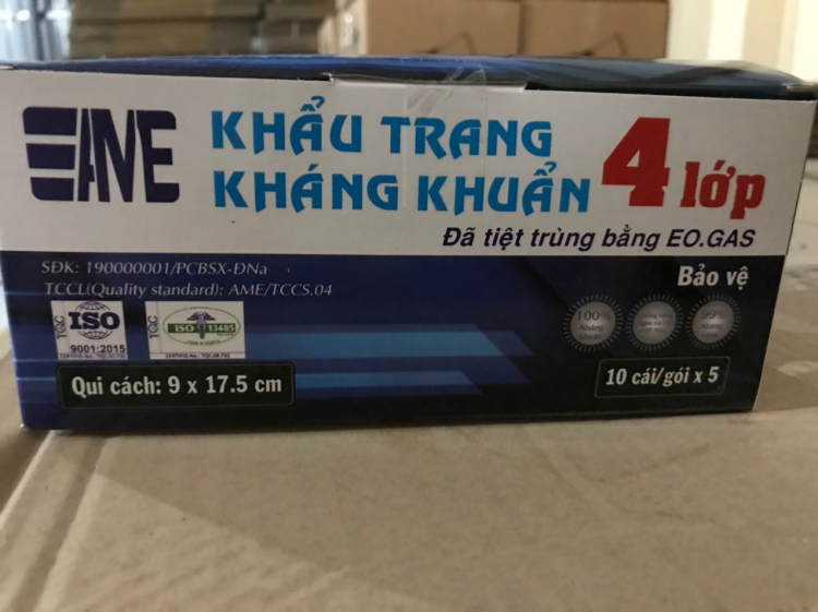 Khẩu trang FFP2, FFP3