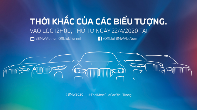 THACO BMW sắp ra mắt cùng lúc 10 mẫu xe mới vào ngày mai