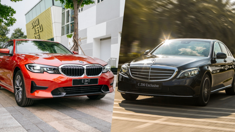 Chênh 170 triệu đồng, chọn BMW 320i Sport Line hay Mercedes C200 Exclusive? Chênh 170 triệu đồng, chọn BMW 320i Sport Line hay Mercedes C200 Exclusive?