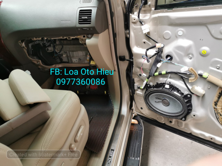 Hình ảnh Độ full nóc âm thanh cho một chiếc Lexus GX 470
