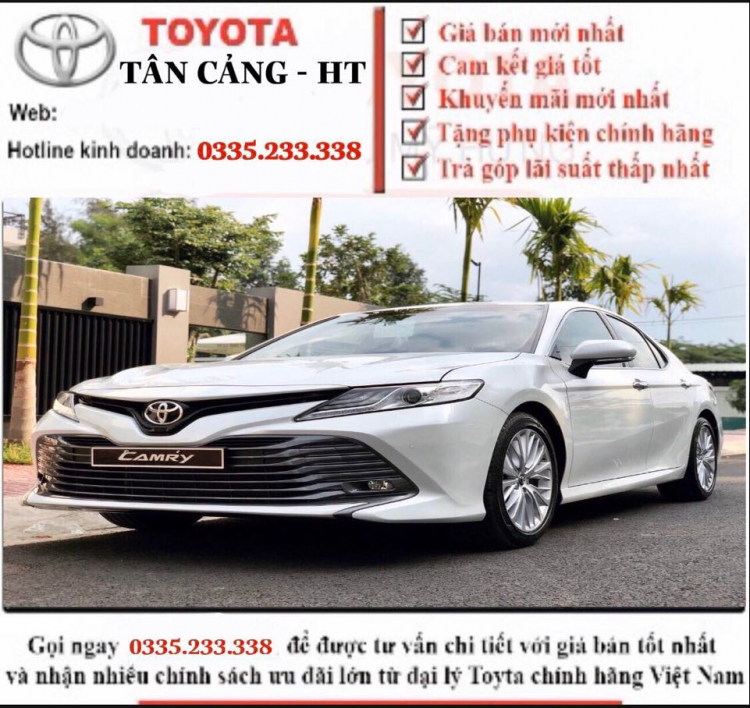 TOYOTA GIẢM GIÁ ƯU ĐÃI LỚN TRONG THÁNG LIÊN HỆ NGAY 03352333338 TPHCM ĐỂ ĐƯỢC GIÁ TỐT