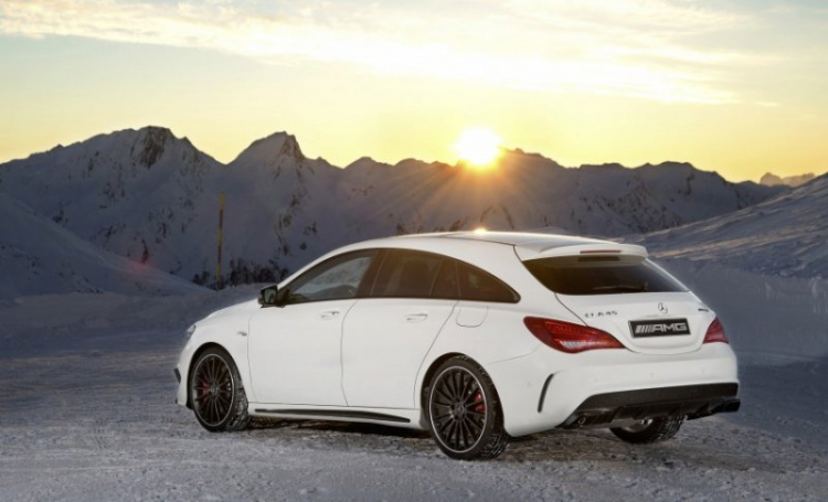 Vẻ đẹp của Mercedes CLA 45 AMG Shooting Brake 2015