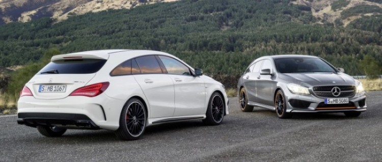 Vẻ đẹp của Mercedes CLA 45 AMG Shooting Brake 2015